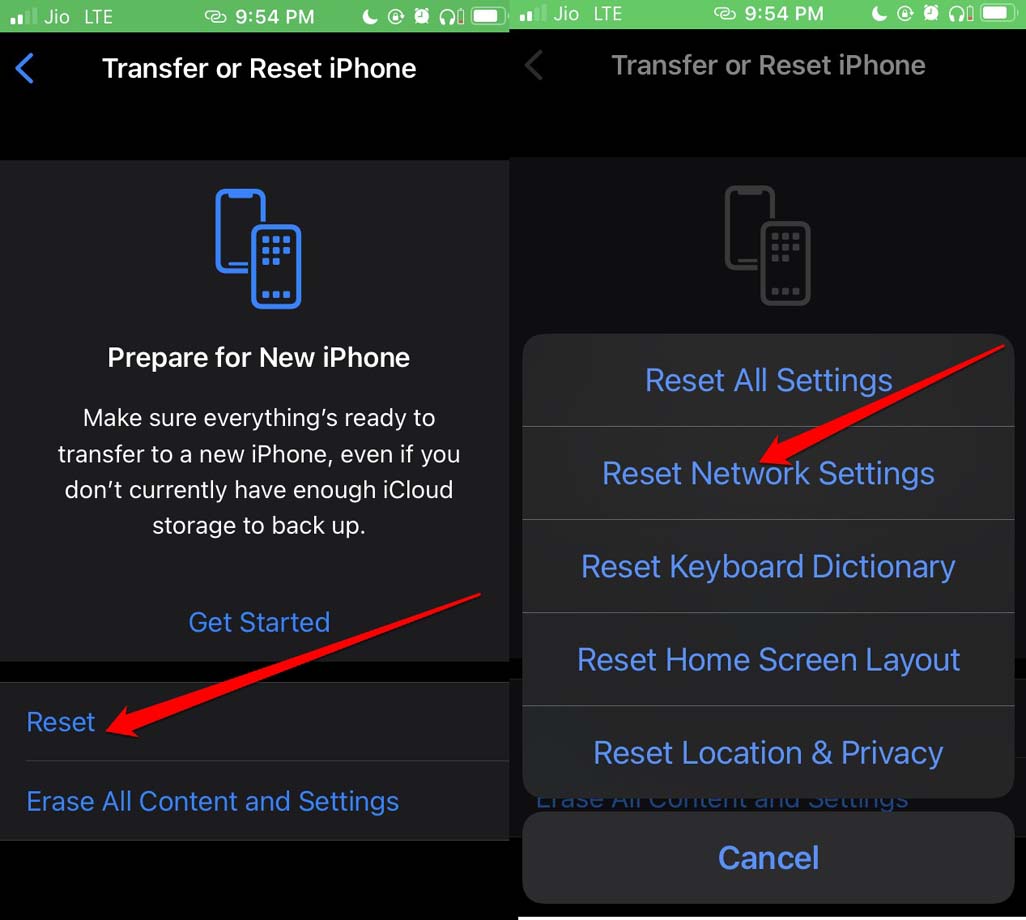 How to Fix “Cannot Verify Server Identity Error” on iPhone? 9 reset network settings on iOS