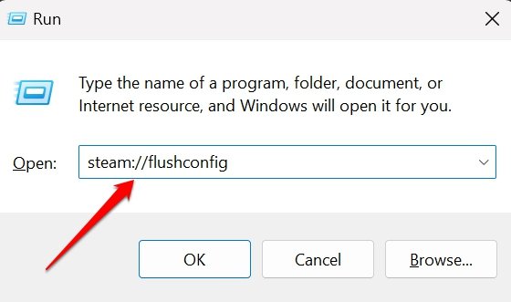 reset the Steam app configuration