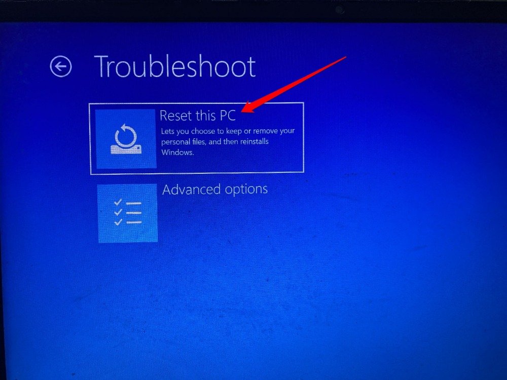 How to Fix Startup Repair Can’t Repair This Computer Automatically in Windows 19 reset the Windows PC from advanced startup