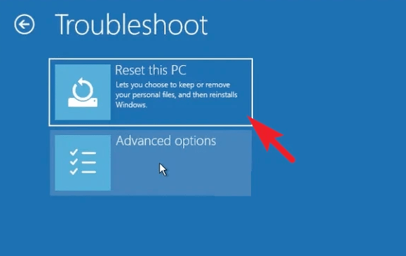 How to Fix Srttrail.txt BSOD Error in Windows 11? 11 Reset Your PC