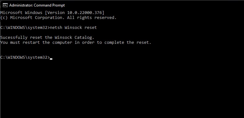 How to Fix Discord Not Working on Windows 11? 12 reset-winsock-catalog