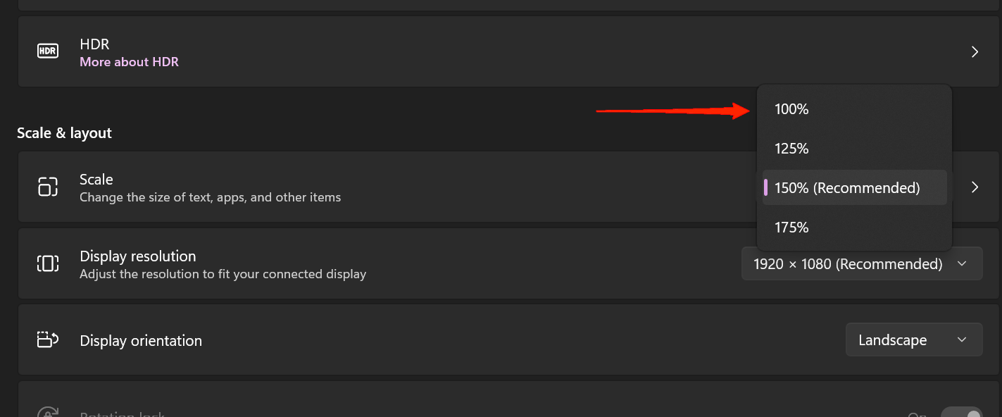 How to Fix Epic Games Launcher Not Opening on Windows 11? 6 select 100% from the options
