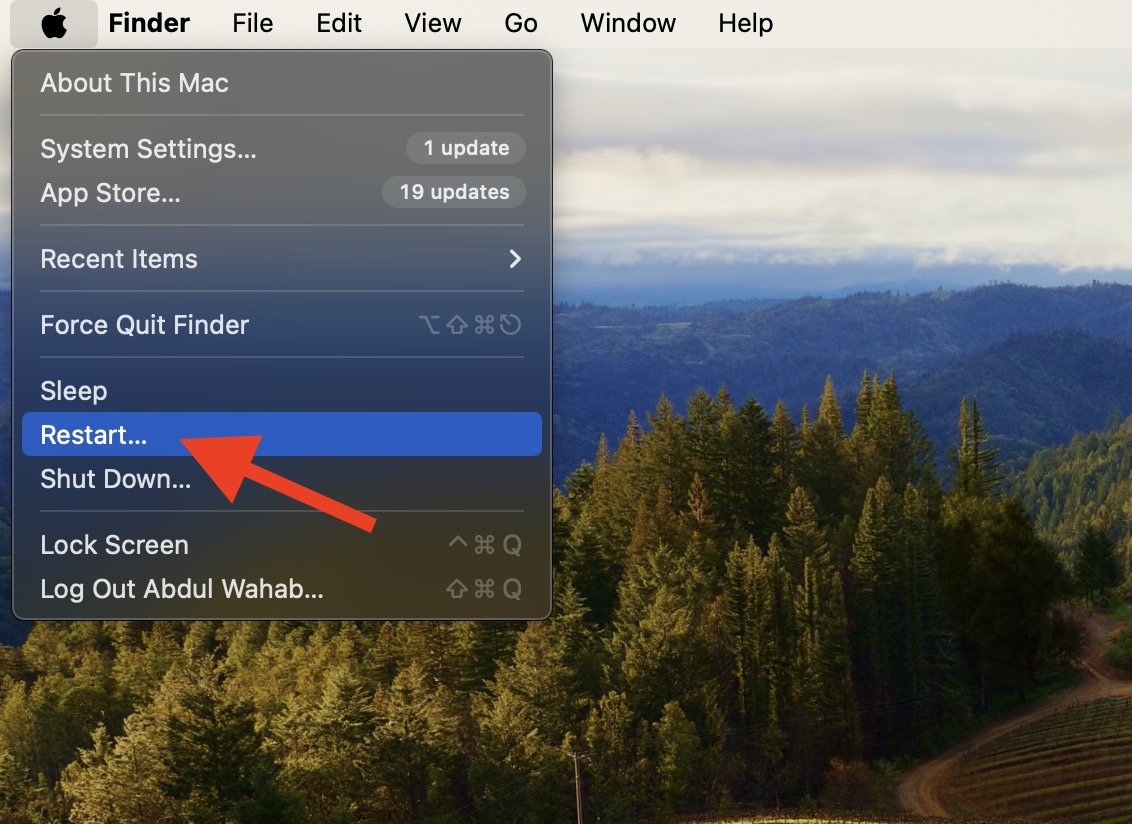 Dock Disappeared on Mac? Here’s How to Recover It 5 Restart Mac