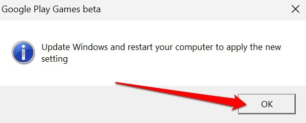 How to Download Google Play Games on PC? 9 restart PC to install hypervisor for Play Games