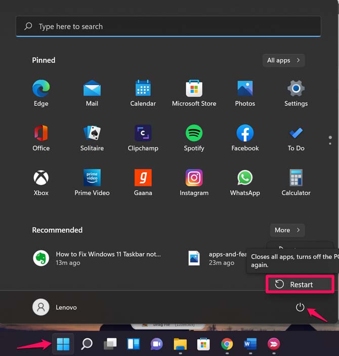 How to Fix Hazel Sky Keeps Crashing on PC? 2 restart Windows 11 PC