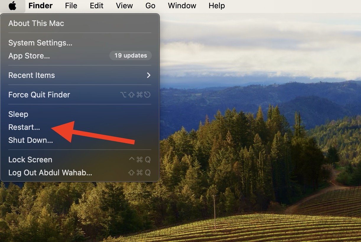 Safari Keeps Crashing on Mac? Here’s How to Fix it 3 Restart your Mac