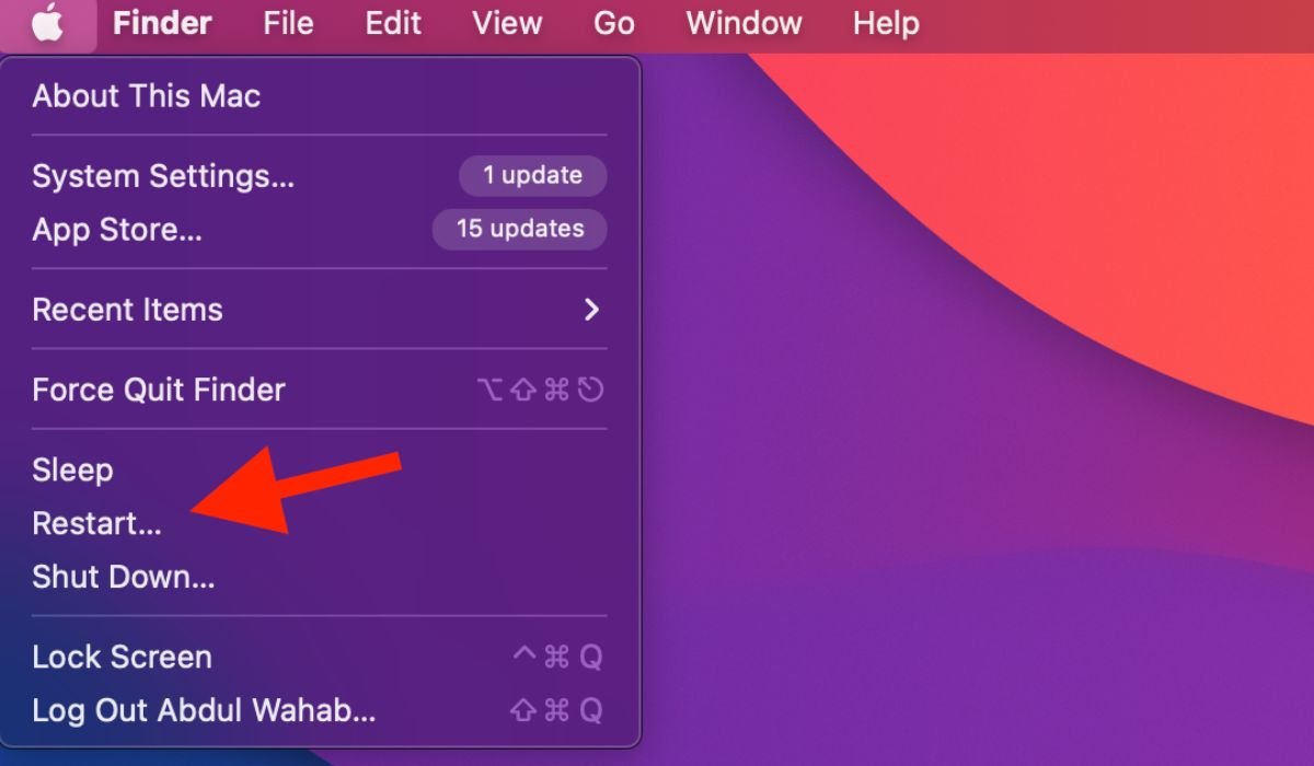 How to Fix MacBook Keyboard Backlight Not Working? 11 Restart option