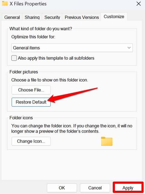 How to Fix Black Background Behind Folder Icon in Windows 11? 21 restore default folders Windows 11