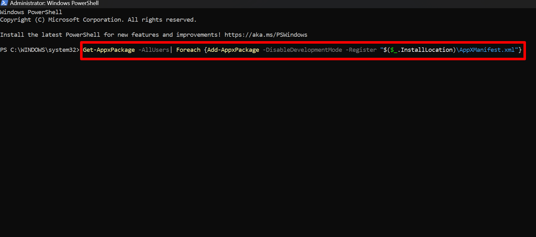 How to Uninstall and Reinstall System Apps on Windows? 10 restore deleted system apps on Windows OS