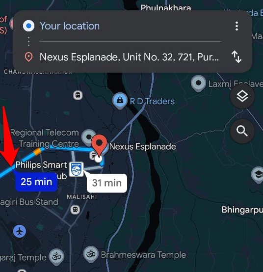 What Do Various Google Maps Icons and Symbols Mean 10 route designation in Google Maps