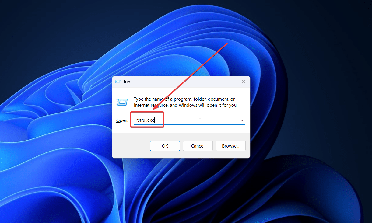 How to Fix FAT FILE SYSTEM (fastfat.sys) BSOD on Windows 14 rstrui