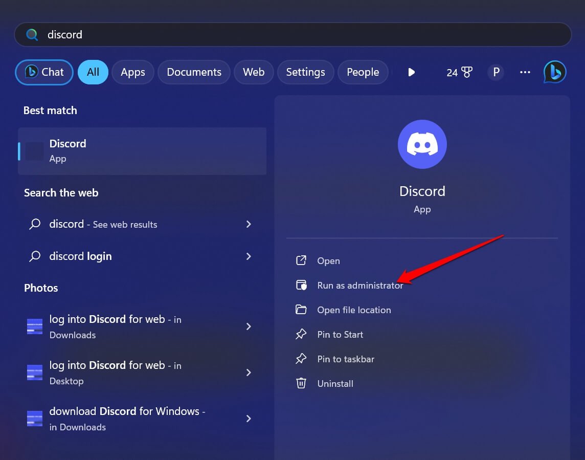 How to Fix Discord Stuck on Checking for Updates in Windows 11? 9 run Discord as administrator