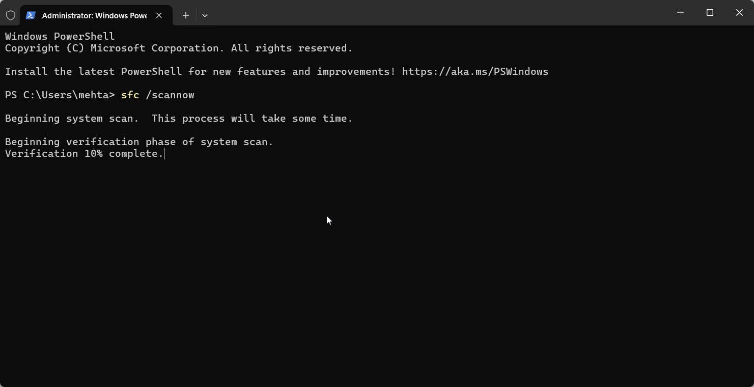 What to do if your PC Randomly Shutting Down 21 run SFC scan