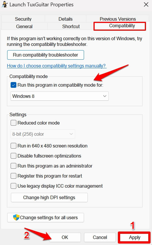 How to Fix 'Bad Module Info Has Stopped Working' Error on Windows 11? 4 run a program in Windows compatibility mode