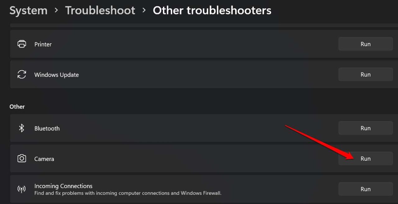 How to Fix Webcam Blur on Windows 11? 8 run camera troubleshooter