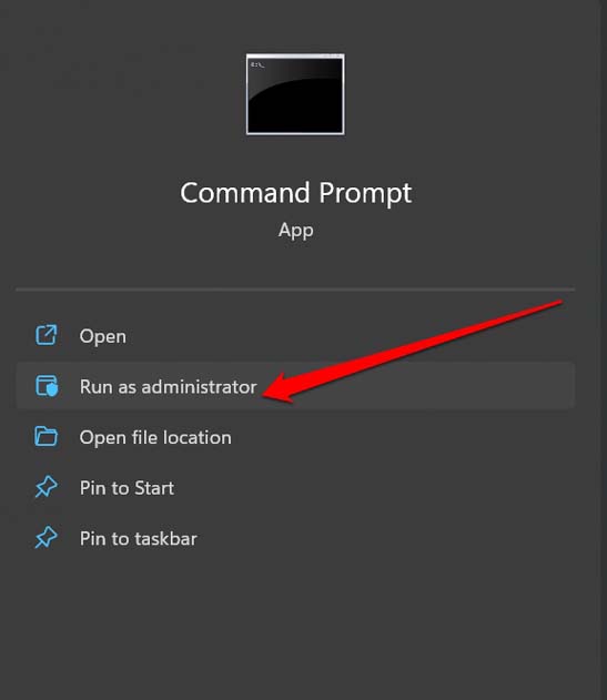 How to Fix Slow File Transfer Speed on Windows 11? 3 run command prompt as administrator