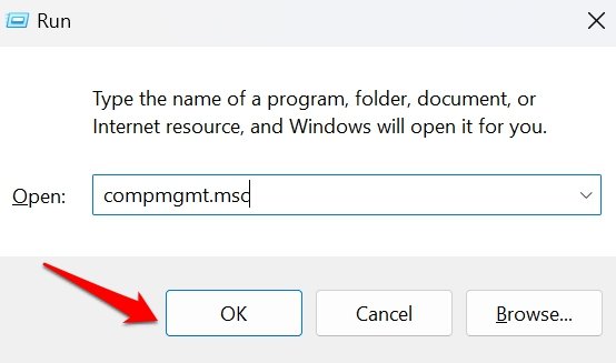 8 Best Ways to Open Services on Windows 11 18 run compmgmt on Windows