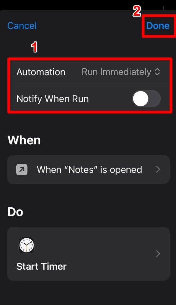 How to Lock Apps on iPhone? 8 run the shortcut to lock app on iPhone