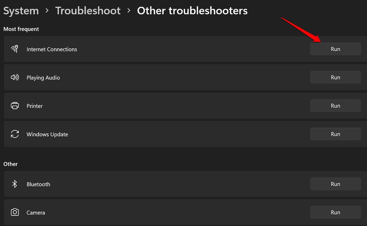 How to Fix WiFi Option Missing on Windows 11? 13 run troubleshooter to fix WiFi on Windows 11