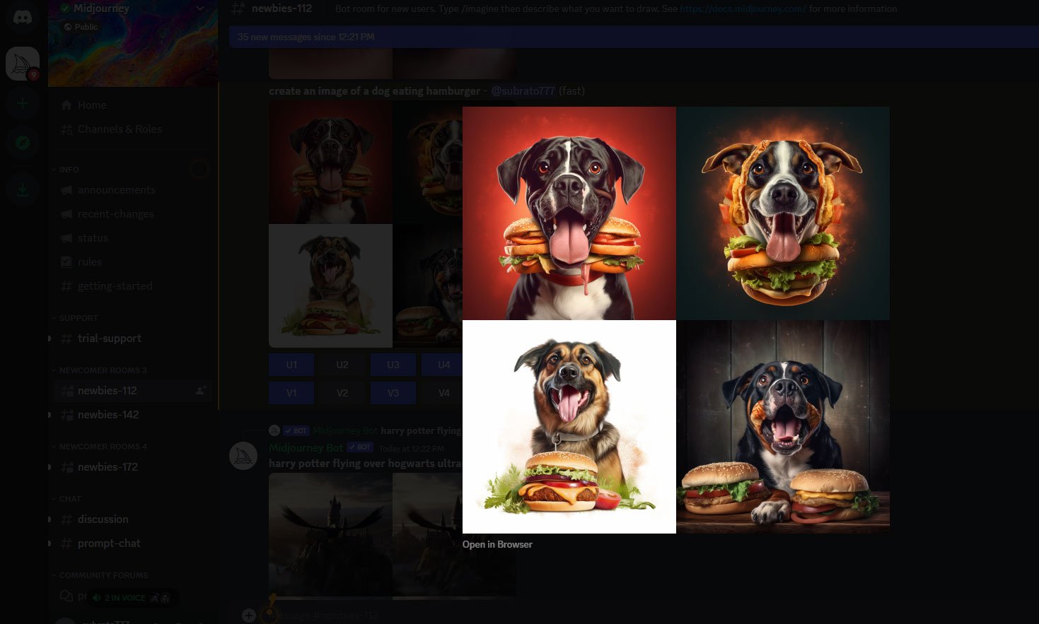 How to Use Midjourney AI? 6 Edit Images Using Upscaling And Variations