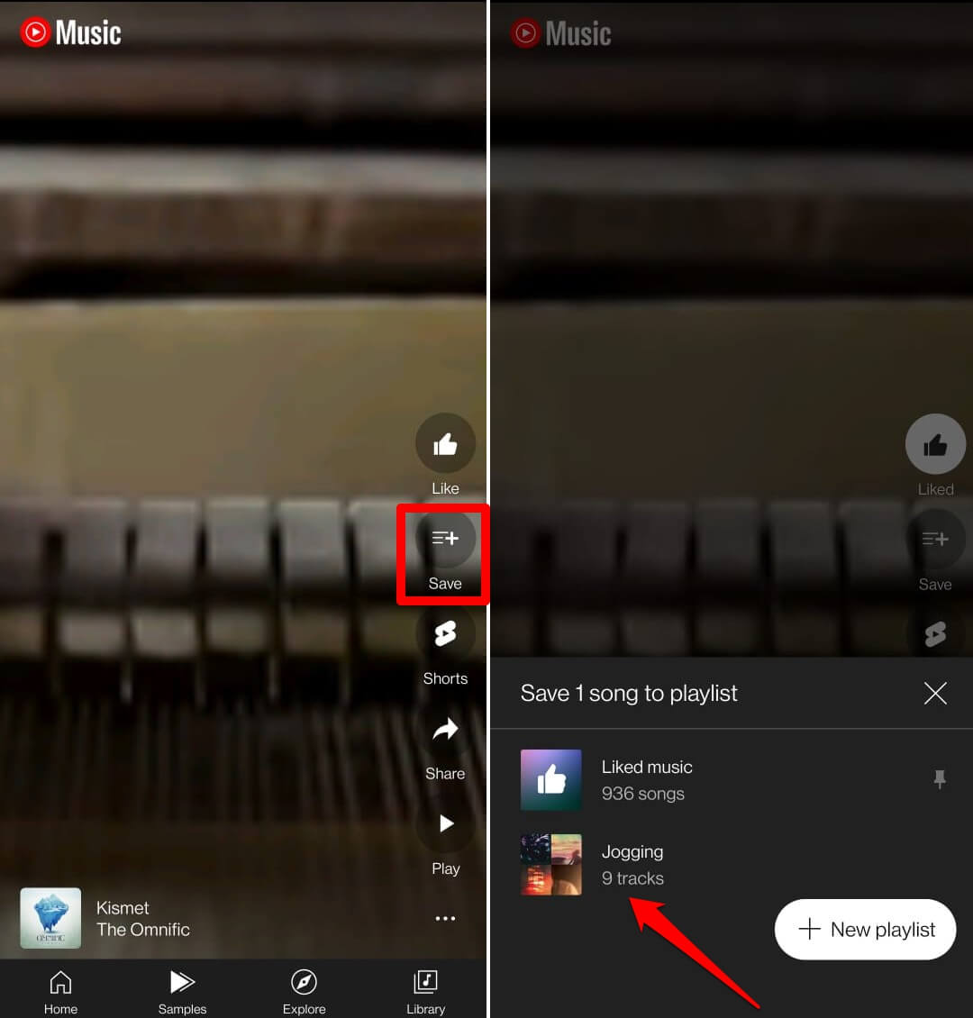 How to Use Samples on YouTube Music App? 6 save youtube music samples to a playlist