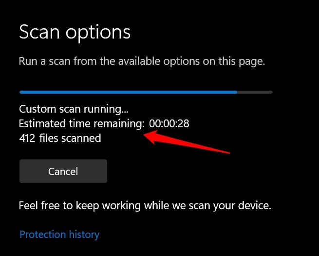 How to Fix Files Not Deleting from USB Drive on PC 3 scanning for malware on Windows OS