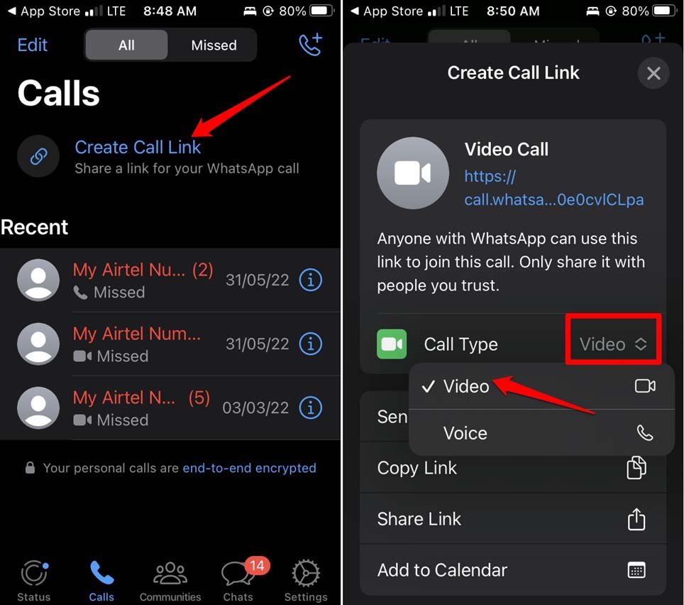 How to Schedule WhatsApp Calls on iPhone using Calendar App? 5 schedule a video call on WhatsApp