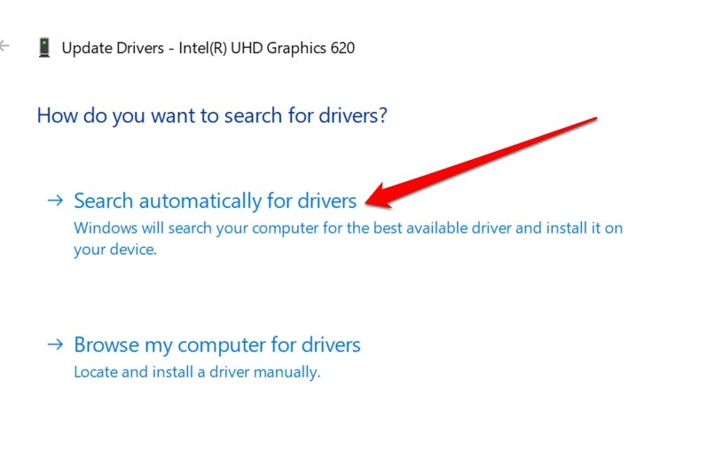 How to Fix 'Windows Media Player Has Stopped Working' Error on Windows 11 22 search automatically for graphics driver