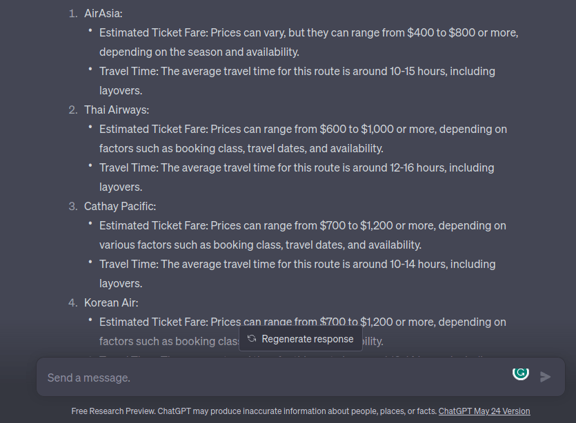 How to Use ChatGPT for Travel Planning? 5 How to Use ChatGPT for Travel Planning? 4