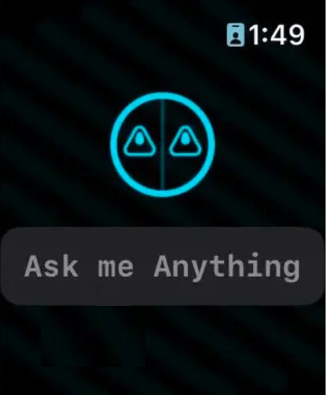 How to Use ChatGPT on Apple Watch? 3 Click on the search box and search for anything you want and click on the Done option