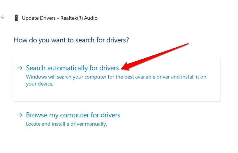 How to Fix HDMI Audio Not Working in Windows 11? 7 search for sound drivers for Windows 11