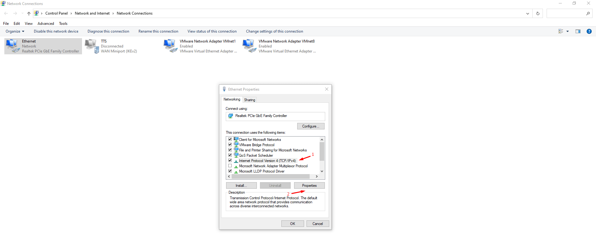 How to Fix the Windows Update Error Code 8024402C? 9 select “Internet Protocol Version 4 (TCP:IPv4)” and then click “Properties” to reveal its options