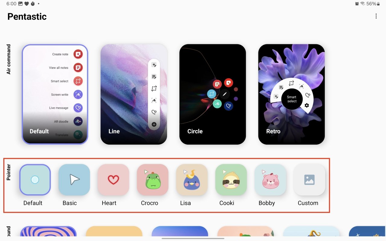 How to Use and Customize S Pen Air Actions and Gestures 13 select a pointer for your S Pen