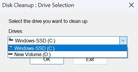 How to Clear DirectX Shader Cache on Windows 11 8 select hard drive to cleanup