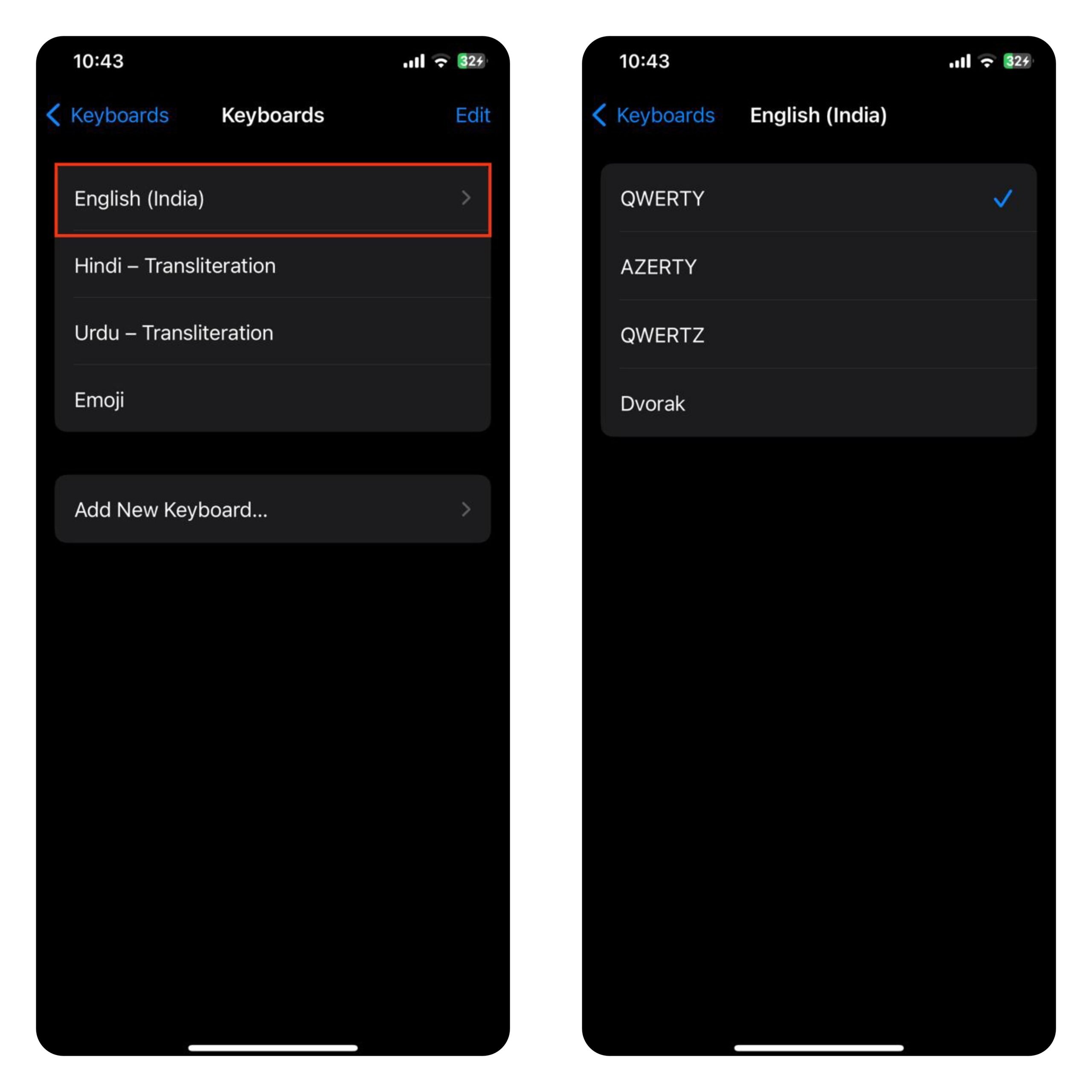 How to Change Keyboard on iPhone: Ultimate Guide 16 select keyboard layout