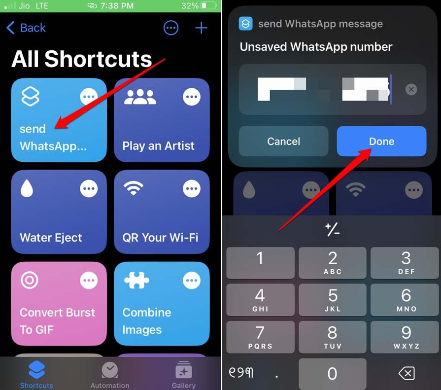 How to Send WhatsApp Message Without Adding Number on iPhone and Android? 11 send message in WhatsApp using Siri shortcut