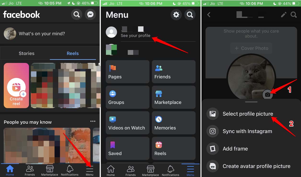 How to Make Facebook Profile Picture a GIF on Android and iOS? 2 set GIF as Facebook profile picture