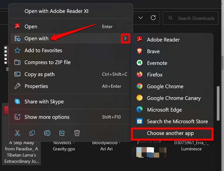 How to Fix PDF Thumbnails Not Showing on Windows 11? 4 set app to open PDF file on Windows