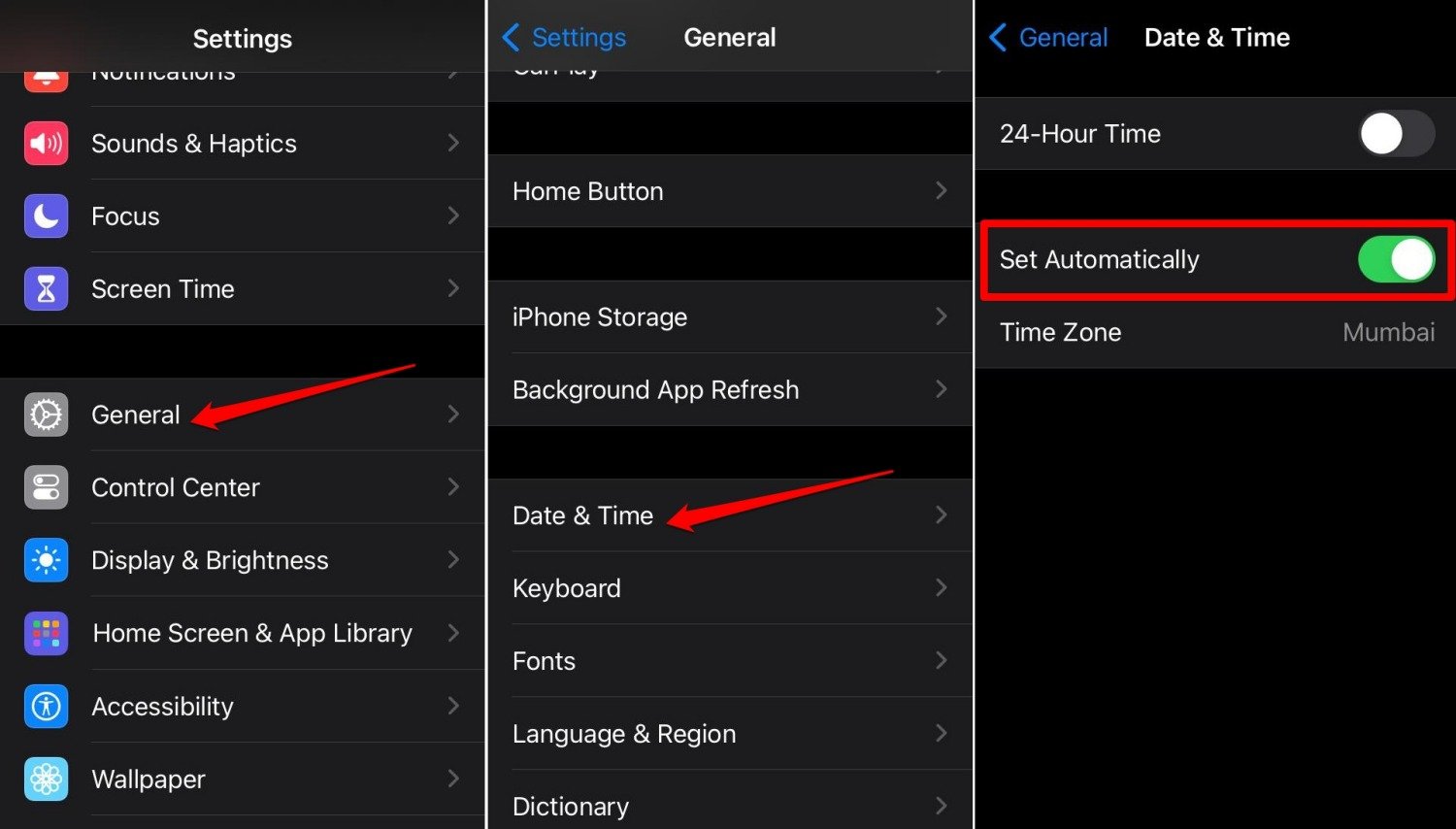 How to Fix iOS Not Automatically Updating Overnight 8 set automatic time on iOS