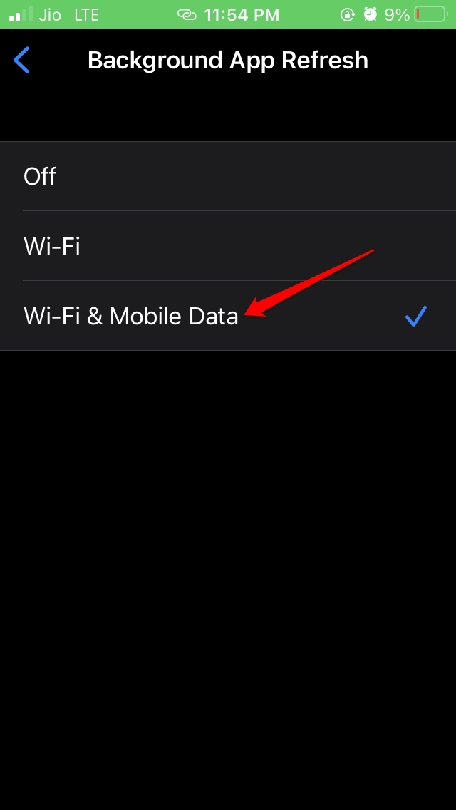 iOS Location Services Not Working: How to Fix 14 set background refresh on WiFi and mobile data
