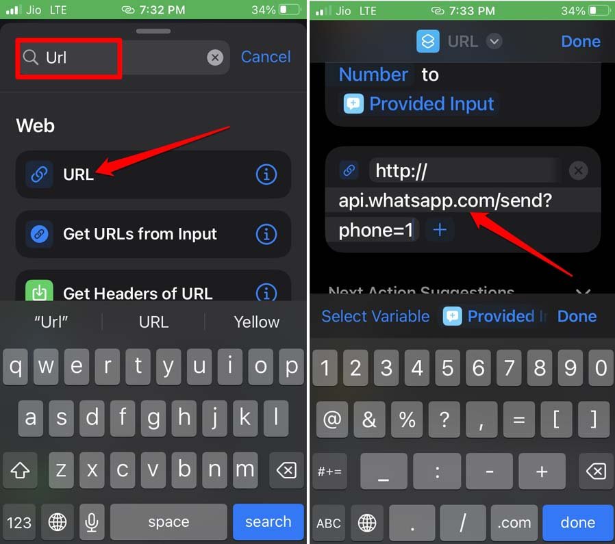 How to Send WhatsApp Message Without Adding Number on iPhone and Android? 9 set the URL to redirect to WhatsApp chat