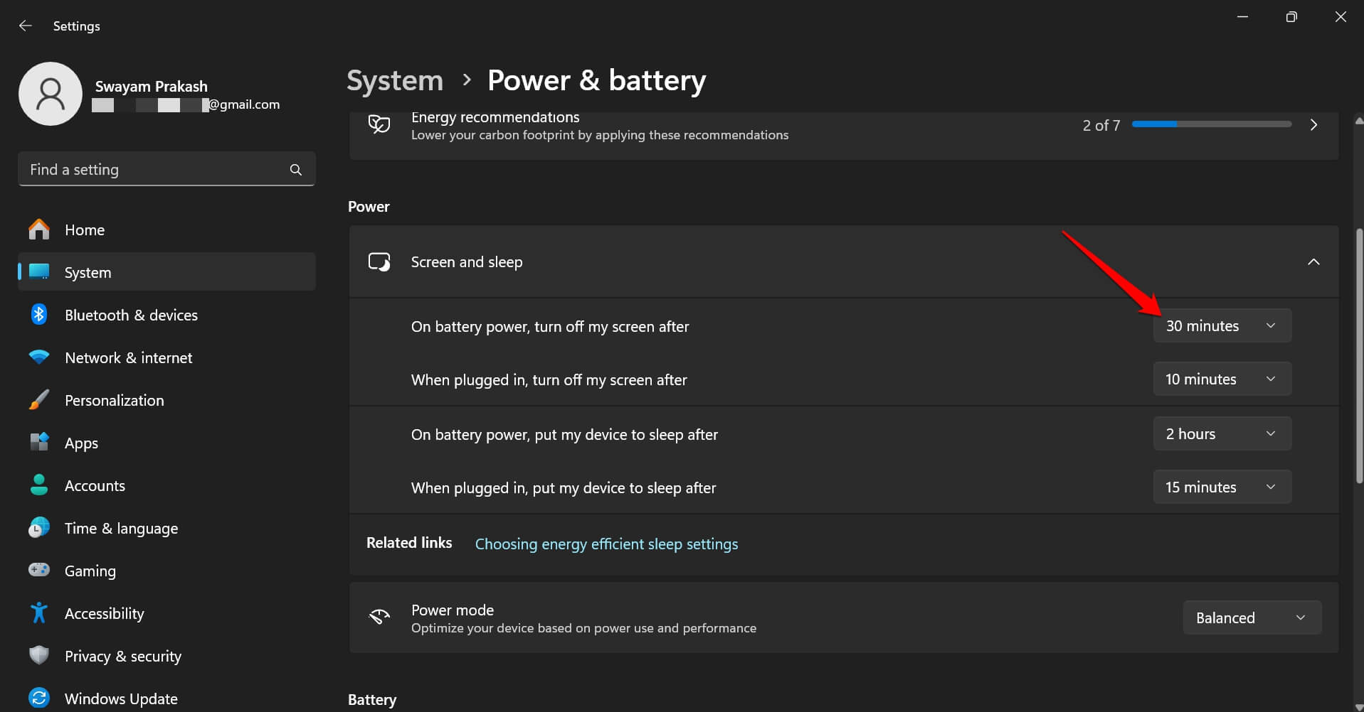 What to do if Lock Screen Timeout Not Working on Windows 11 5 set the screentime out for lock screen on Windows 11