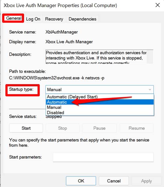 How to Fix Xbox App Not Launching on Windows 11? 18 set xbox services to start automatically