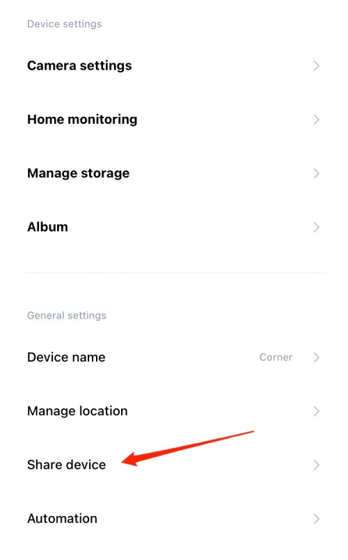 How to Fix Xiaomi Mi Home Camera Not Sharing/Not Receiving? 7 How to Fix Xiaomi Mi Home Camera Not Sharing/Not Receiving? 5