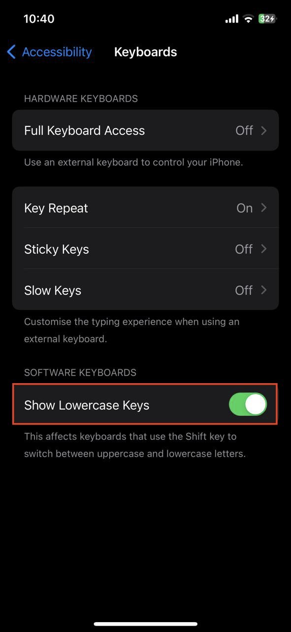 How to Change Keyboard on iPhone: Ultimate Guide 18 show lowercase keys