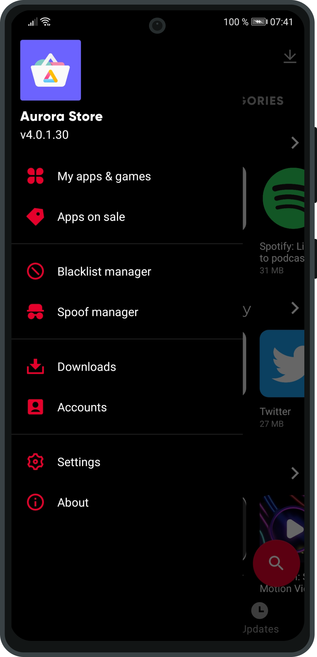 Google Play Store Lite App | FOSS Client for Android Market 4 Google Play Store Lite App | FOSS Client for Android Market 3