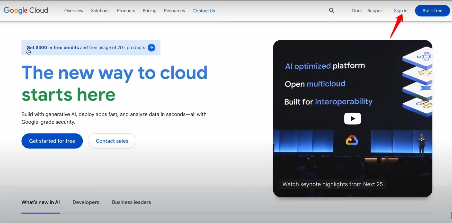 Google VEO 3 FREE for 90 Days! Step-by-Step Guide 3 sign into Google cloud