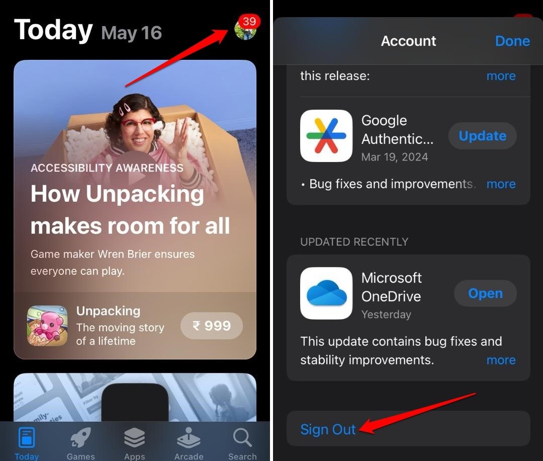 How to Fix Updates Downloading Slow on iPhone App Store 9 sign out of Apple App Store