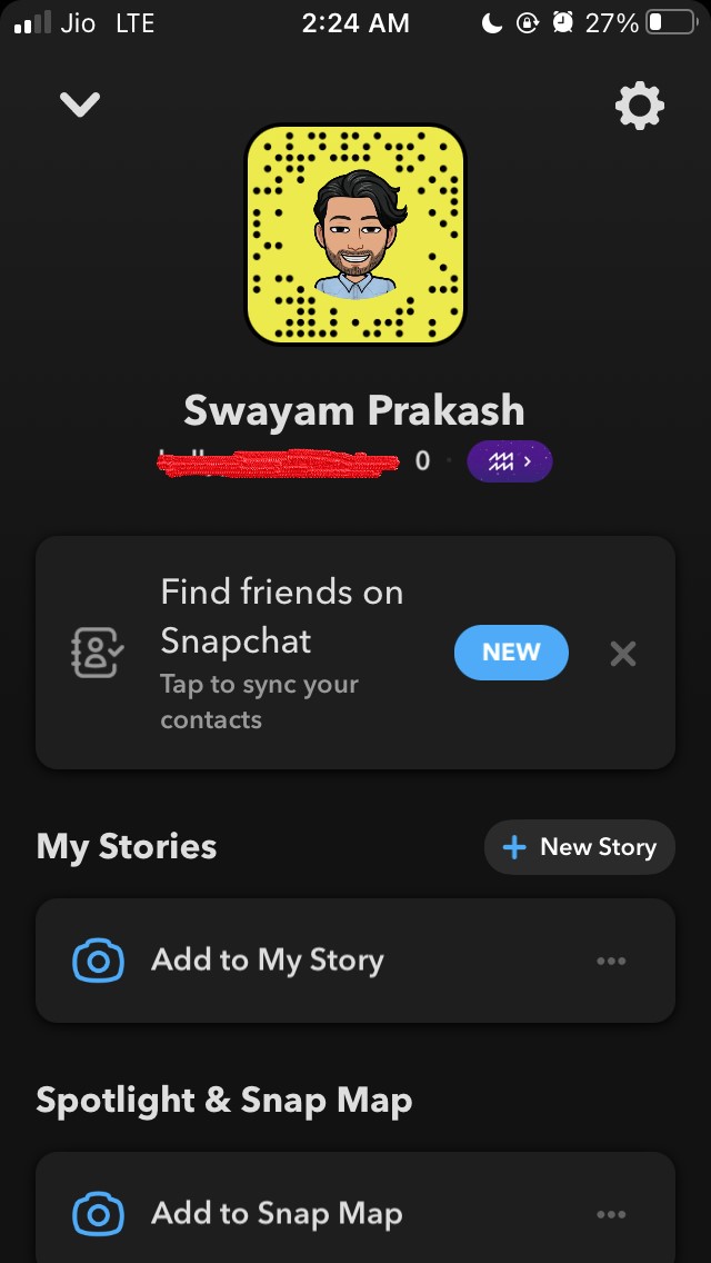 How To Use Dark Mode In Snapchat on iOS? 6 snapchat dark mode enabled