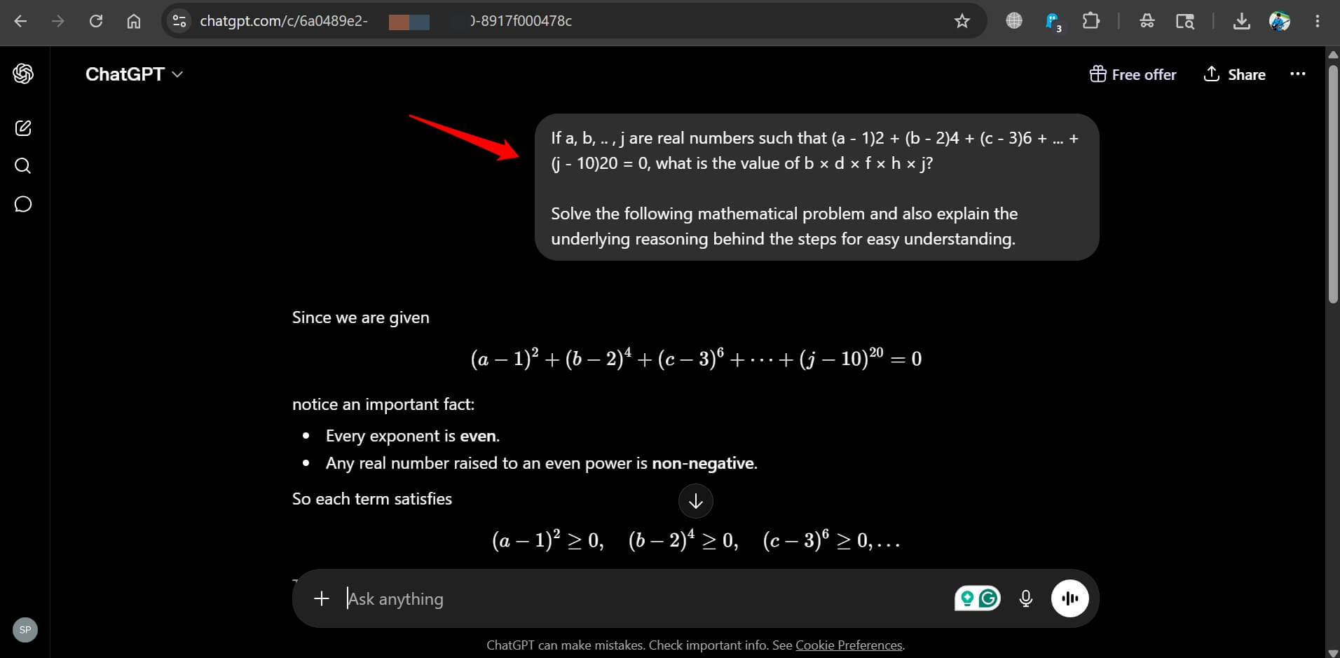 Students are using all three AI tools wrong and they should use this one first 5 solving mathematical problem using ChatGPT